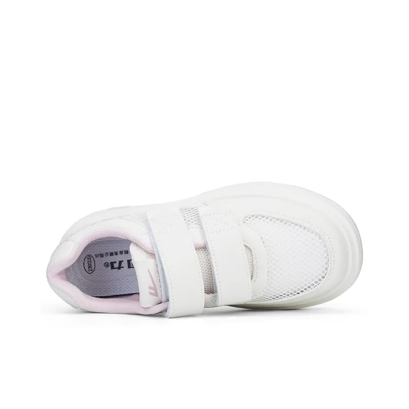 Warrior Abrasion Resistant Slip Resistant Low Top Casual Shoes Women's Beige Pink-2