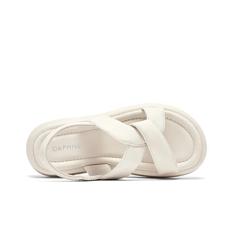 DAPHNE Beach Sandals Women's Ecru-4