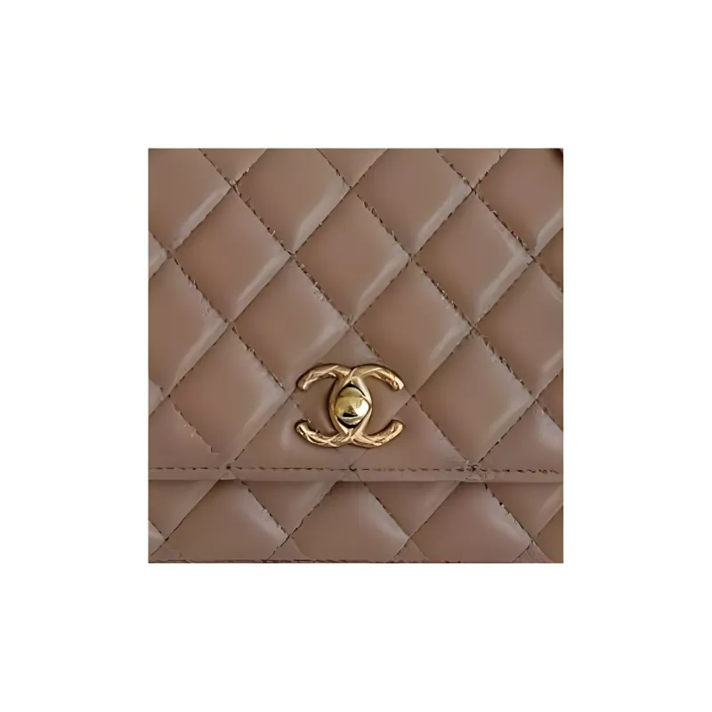 CHANEL Adjustable Strap Woc Beige AP3043-2