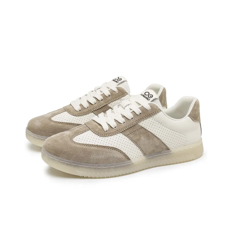 LINGPAO Breathable And Slip Resistant Low Top Skateboard Shoes Men's-7