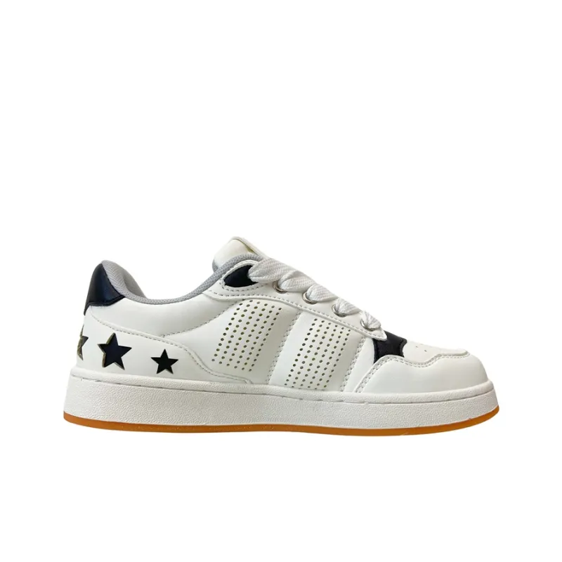 MQGAll Slip Resistant, Abrasion Resistant, Breathable Low Top Skateboard Shoes Unisex White Black-1