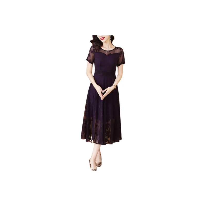 The Temptation Of The Muse Short Sleeved Dress Women's-0
