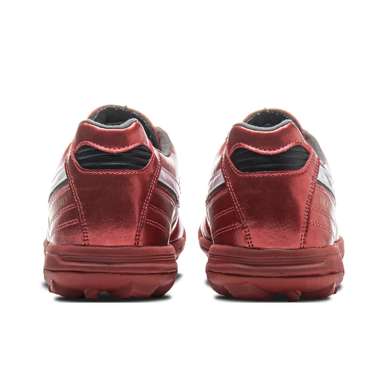 Mizuno Soccer Shoes Men Low Top Red-4