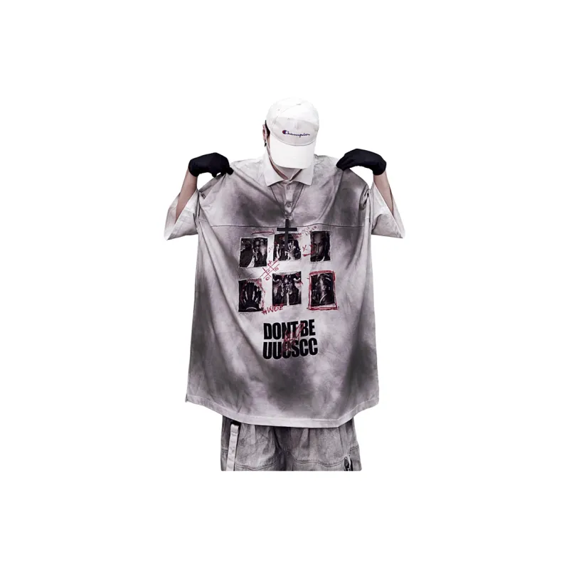 UUCSCC T Shirts Men Gray-3