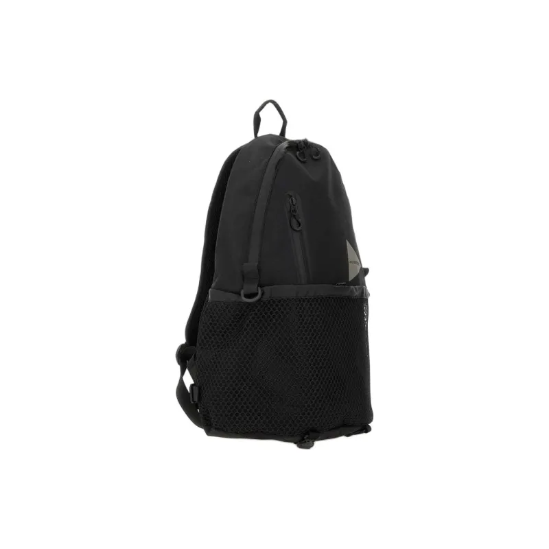 And Wander Logo Print Backpack-1