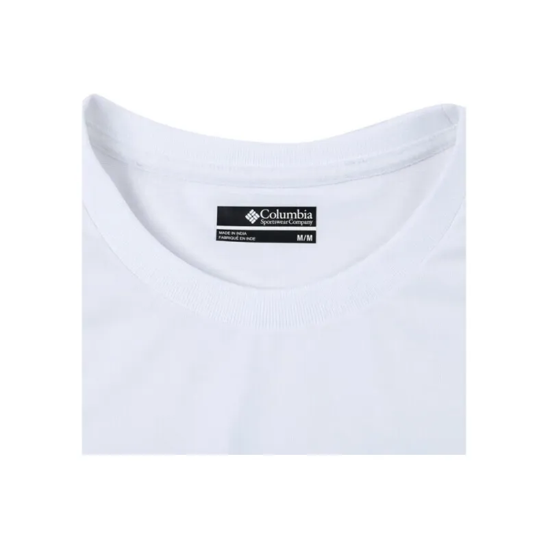 Columbia T Shirts Men White/100-4