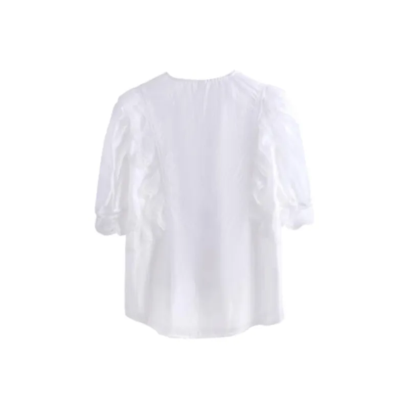 OZVO Shirts Women's White-1