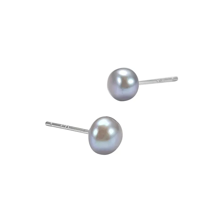 DARA Pearl Stud Earrings Women's-0