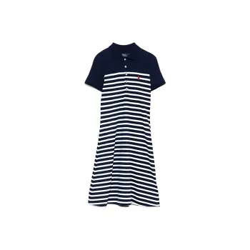 Polo Ralph Lauren Fit And Flare Polo Shirtdress