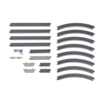 KATO N Gauge, Train, Track, Straight And Curved Rails, Railway Clothing Sets 20 864 Model Accessories