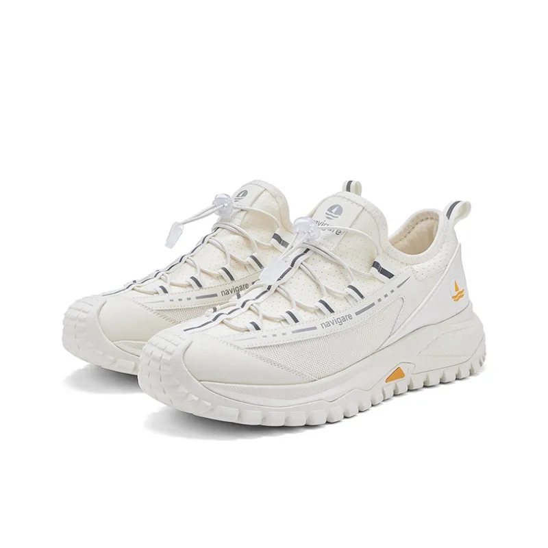 NAVIGARE Low Top Casual Shoes Men's Ecru-2