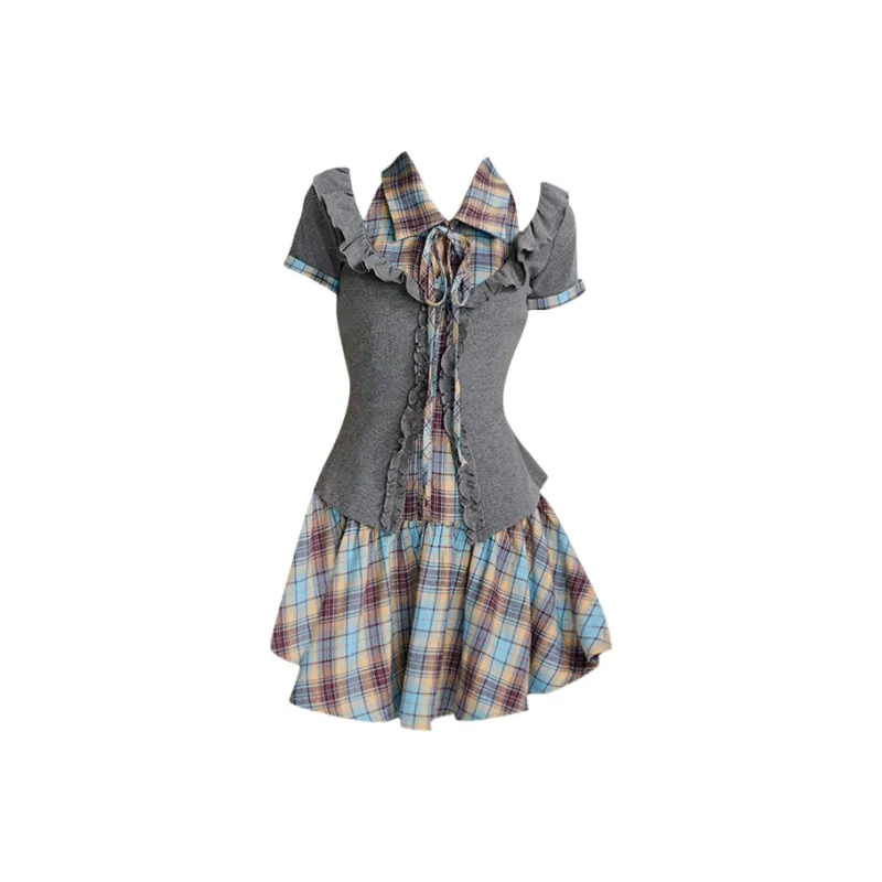 Pa33word Two Piece Skirt Sets Women's-0