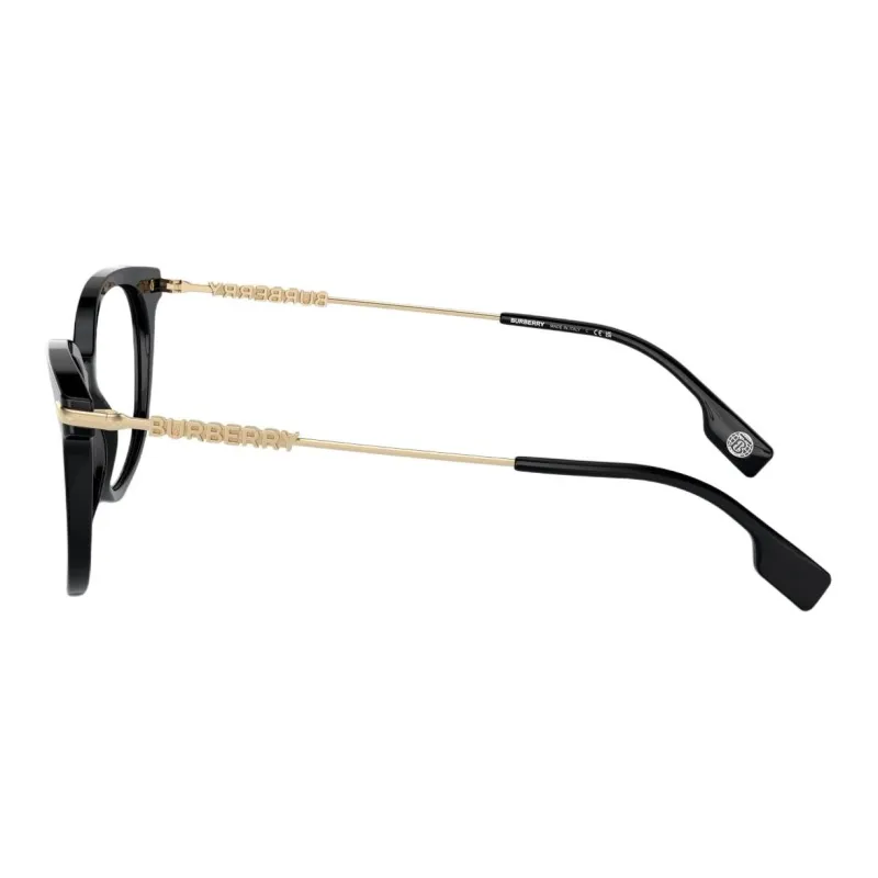 Burberry Plate Frame Oval Eyeglass Frames Women's-2