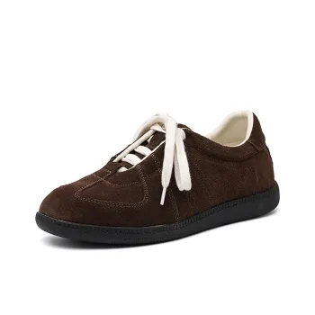 Lanza Low Top Skateboard Shoes Women's Brown