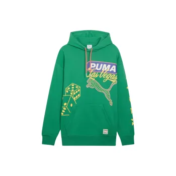 PUMA Hoodie Wardrobe Essentials Las Vegas Sweatshirt Men's Green
