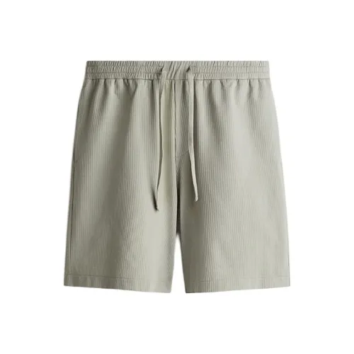 H&M Casual Shorts Men Sage Green