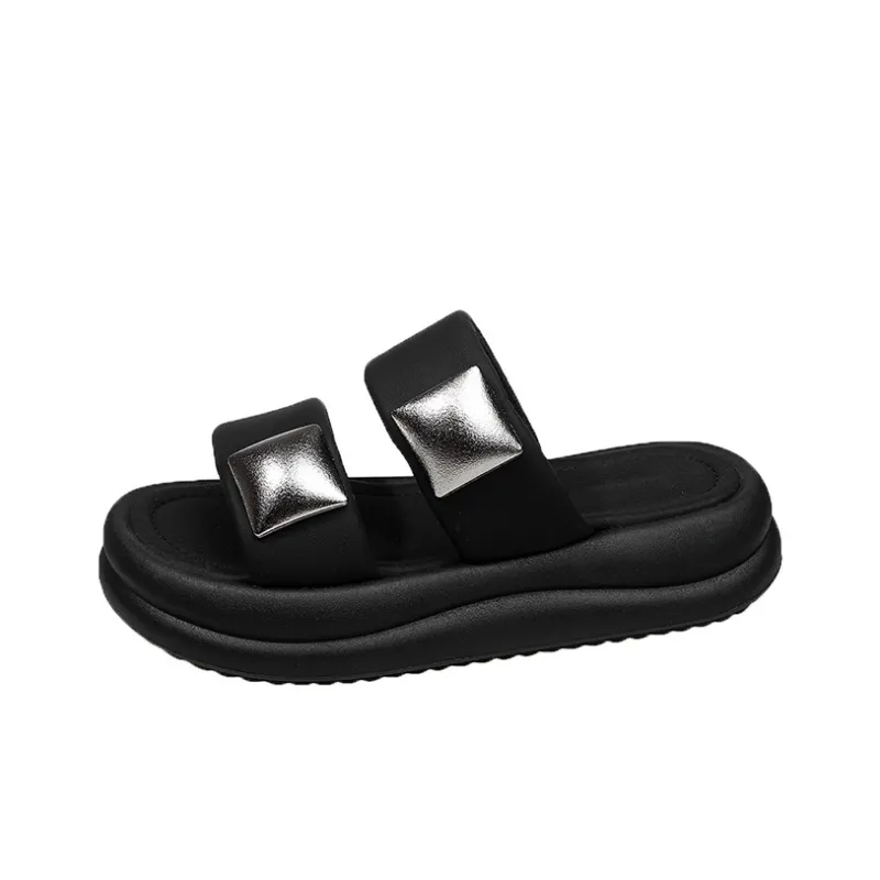 AFJI Rubber Sole Quick Dry Slide Slippers Women's-6