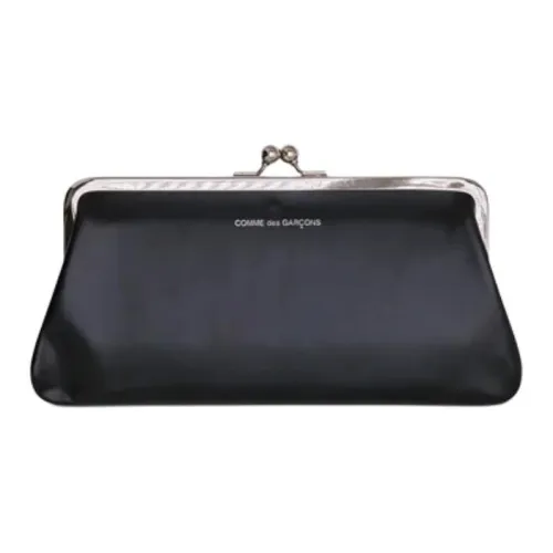 CDG Calfskin Wallet Men's Black