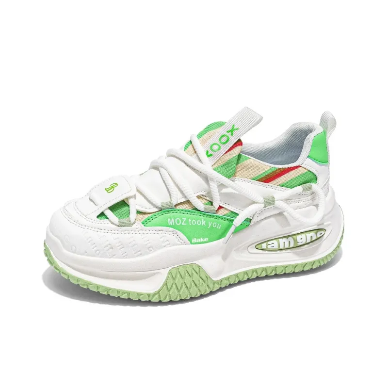 BAKE Anti Slip Wear Resistant Low Top Chunky Sneakers Men's-11