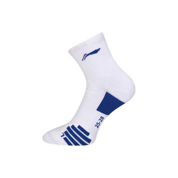 LiNing Basketball Socks Unisex 1 Pack White Blue