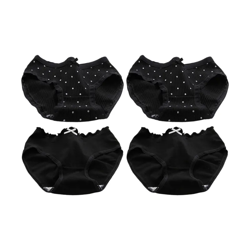 Flowers In Water Underpants Women's 4 Pack-28