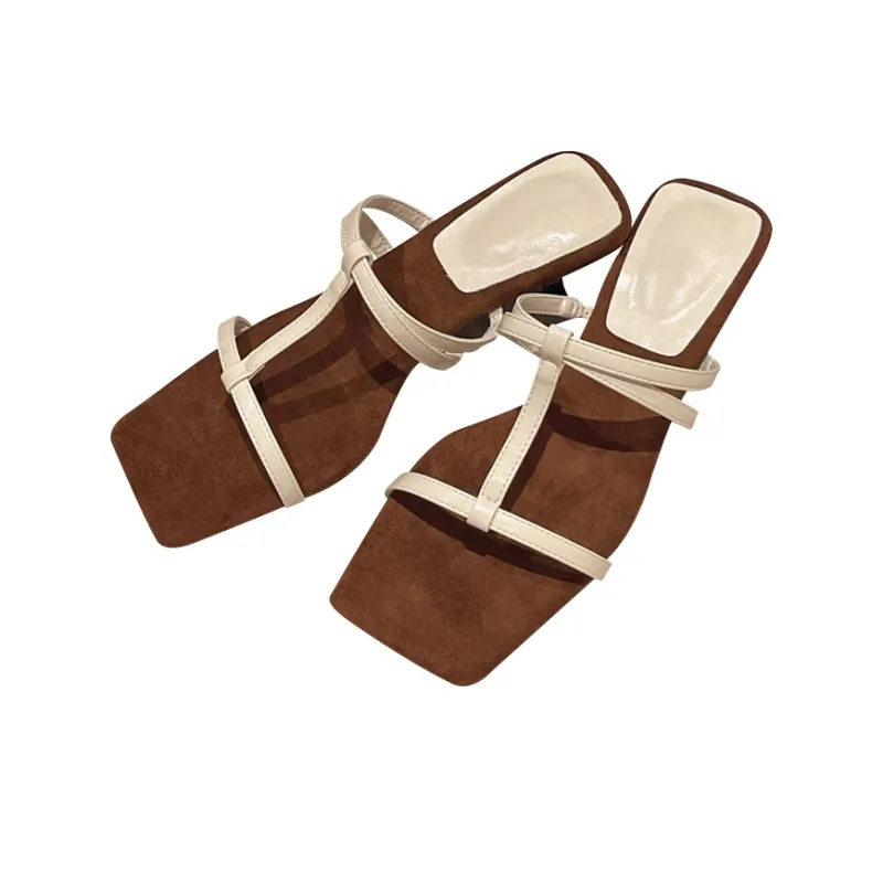TADSW Rubber Sole Abrasion Resistant Slide Slippers Women's-2