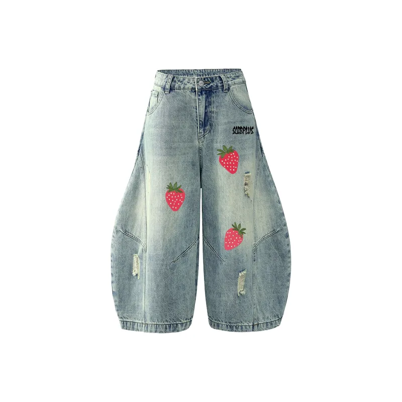 SOIE Denim Shorts Unisex-5