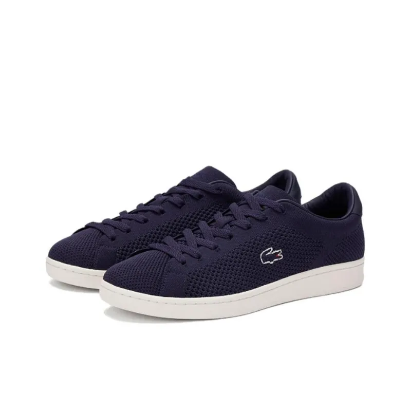 LACOSTE Carnaby Anti Slip Wear Resistant Low Top Skateboard Shoes Men's-7