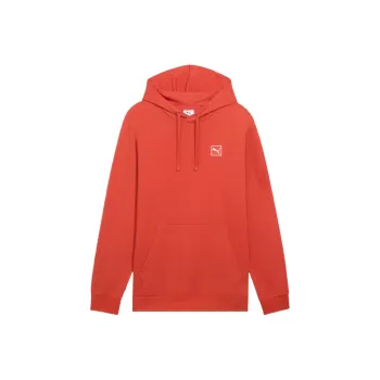 PUMA EssentialsElevated Hoodie Sweatshirt Men's Orange