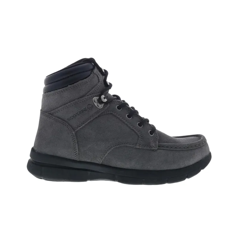 WOLVERINE Karlin Abrasion Resistant Slip Resistant Short Mid Calf Outdoor Boots Men's Gray-1