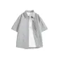 [Ice Silk Sun Protection Shirt]Space Gray (Pure White Badge on Chest Logo)