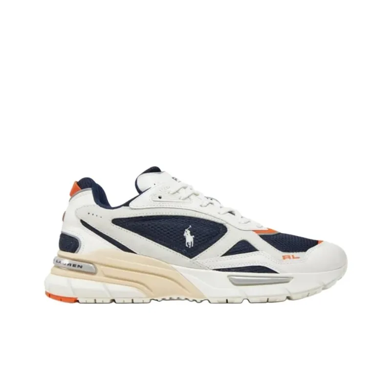 Polo Ralph Lauren Trackster 275 Low Top Casual Shoes Men's White-1