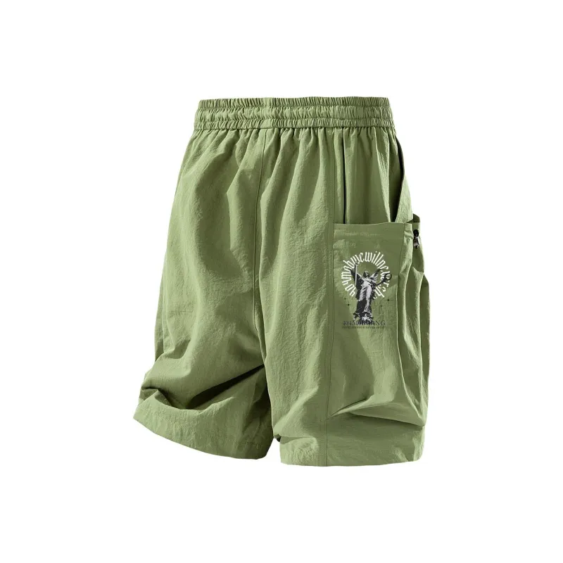 Qnxeey Casual Shorts Unisex-7