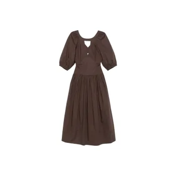 Twinset Poplin Midi Dress