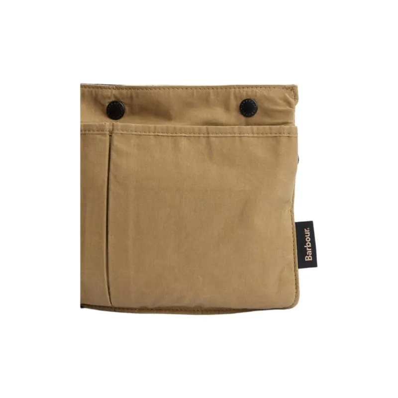 BARBOUR Cotton Shoulder Bag, Crossbody Bag Unisex Tawny-3