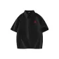 [Ice Silk Sun Protection Shirt]Black (with Red Seal Chest Logo)