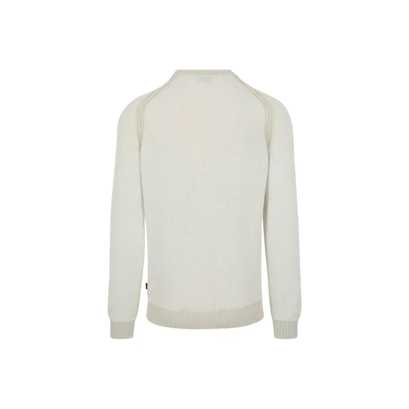 HUGO BOSS Crew neck Cotton Blend Jumper-1