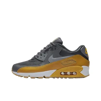 Nike Air Max 90 Anti Slip Wear Resistant Low Top Casual Shoes Women's Gray