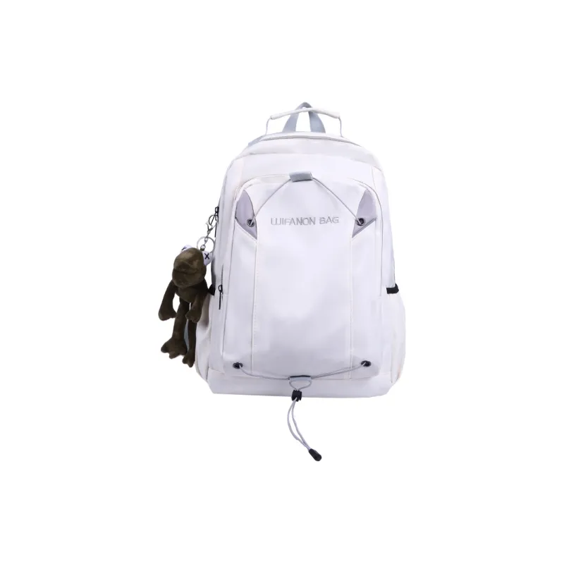 Meow In The Grass Nylon Backpack Unisex Multicolor-18