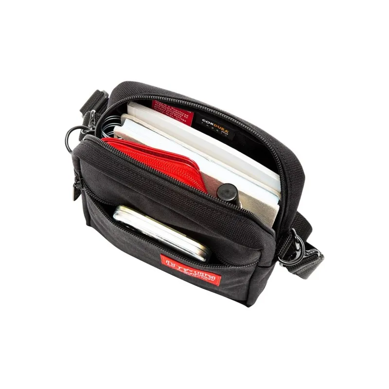 Manhattan Portage Fabric Crossbody Bag Regular Men's Black-5