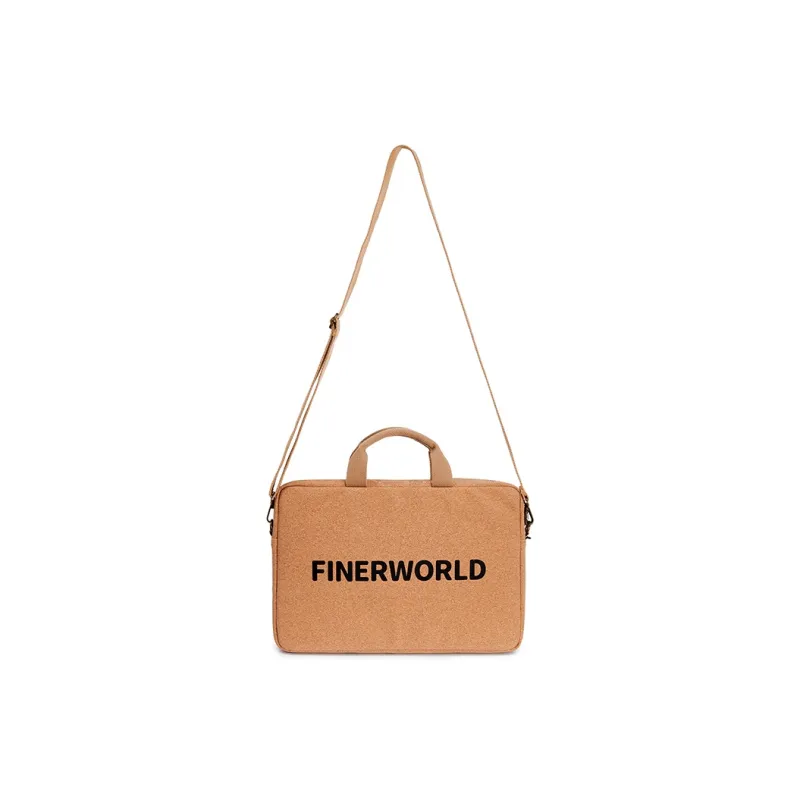 Finerworld Cork Handbag Unisex Cow Leather Paper-2