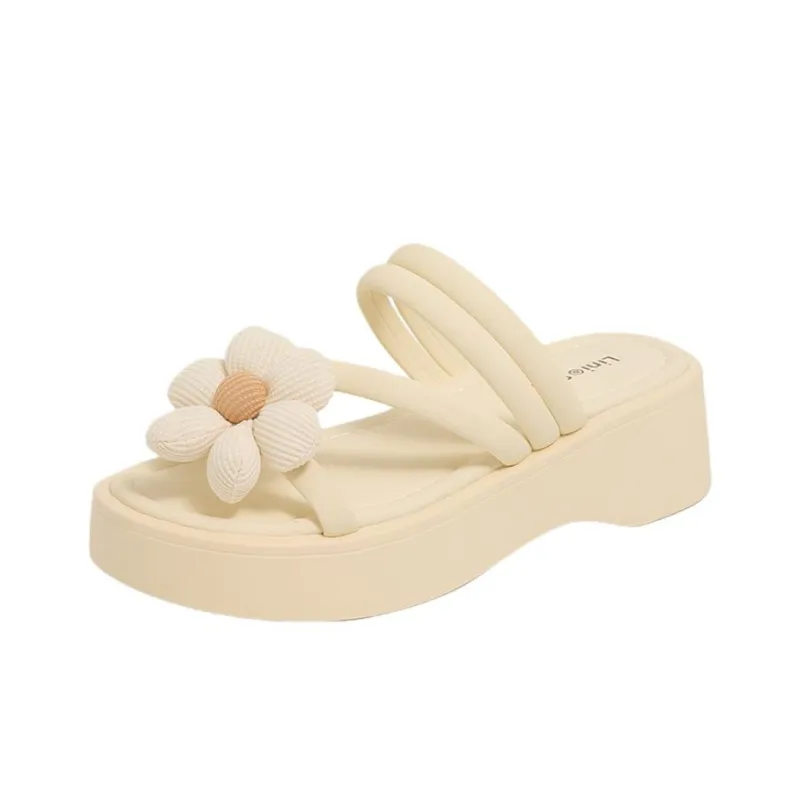 Baibianzhiheren Slide Slippers Women's-5
