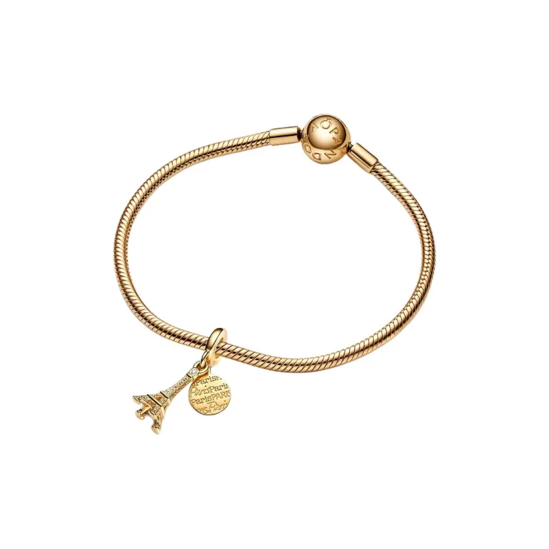 Pandora 14K Gold Plating Charms / Pendants Women's Gold-3
