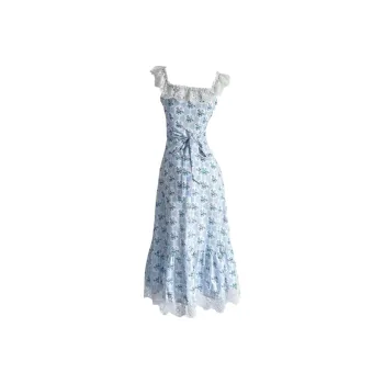 GOSO Slip Dresses Women's Sky Blue