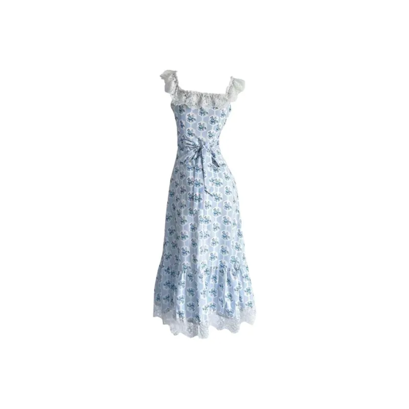 GOSO Slip Dresses Women's Sky Blue-0