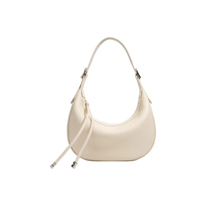VANDEE Cow Leather Crescent Bag Handbag, Shoulder Bag Women's Multicolor-4