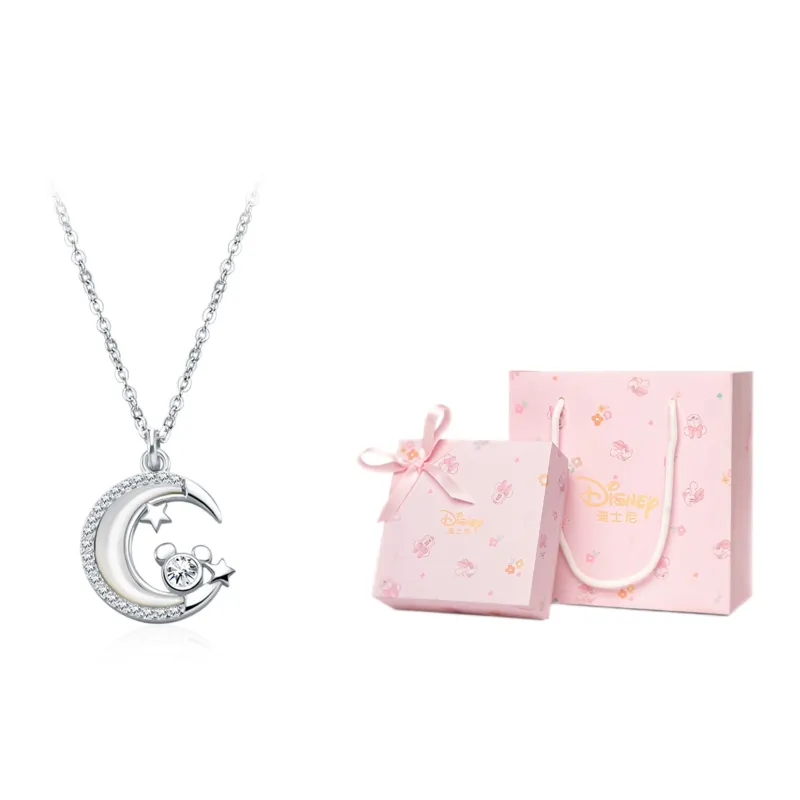 Disney Magic Colors Series S925 Silver Necklaces Women's-1