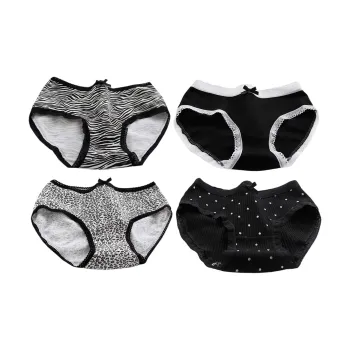 Flowers In Water Underpants Women's 4 Pack