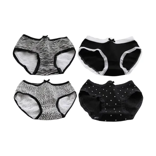 Flowers In Water Underpants Women's 4 Pack