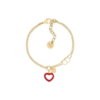 DIOR Brass Alloy Bracelets Unisex Gold